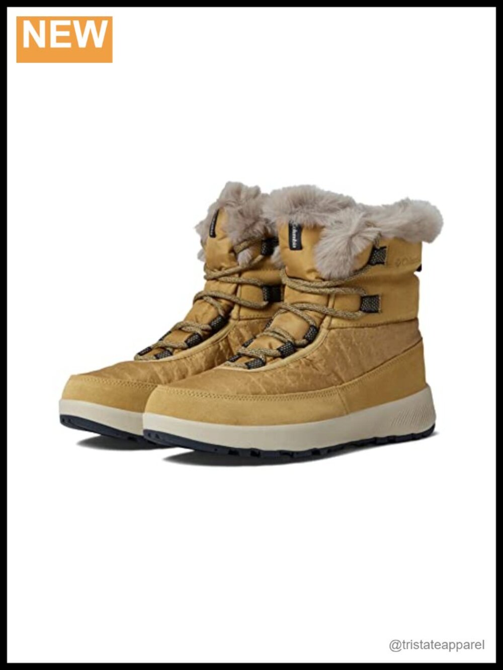 Waterproof Suede Winter Ankle Boots with Omni-Heat and Omni-Tech
